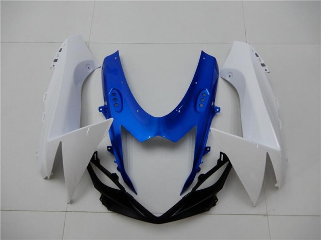 Azul Blanco Kit Completo Carenado Moto Suzuki GSXR 600 / 750 K11 2011-2021