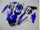 Azul Blanco Kit Completo Carenado Moto Suzuki GSXR 600 / 750 K8 2008-2010 Azul Blanco Kit Completo Carenado Moto Suzuki GSXR 600 / 750 K8 2008-2010