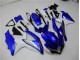 Azul Blanco Kit Completo Carenado Moto Suzuki GSXR 600 / 750 K8 2008-2010 Azul Blanco Kit Completo Carenado Moto Suzuki GSXR 600 / 750 K8 2008-2010