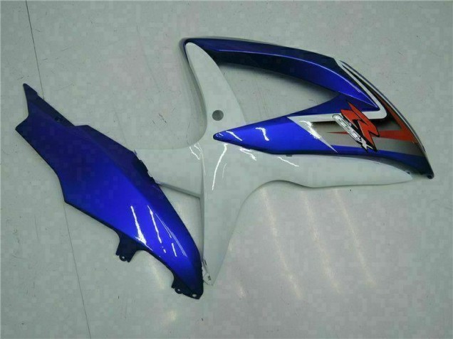 Azul Blanco Kits Carenado Moto Suzuki GSXR 600 / 750 K8 2008-2010 Azul Blanco Kits Carenado Moto Suzuki GSXR 600 / 750 K8 2008-2010