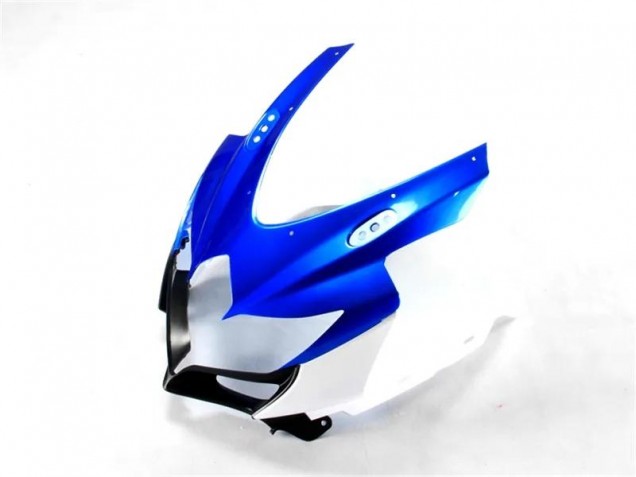 Azul Blanco Moto Plástico Suzuki GSXR 600 / 750 K8 2008-2010 Azul Blanco Moto Plástico Suzuki GSXR 600 / 750 K8 2008-2010