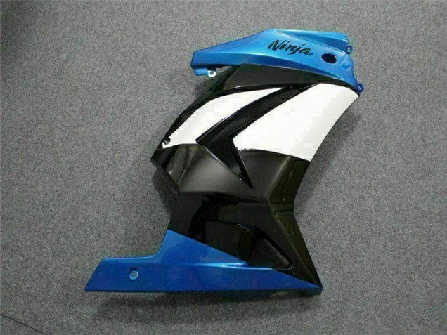 Azul Blanco Negro Ninja ABS Moto Plástica Kawasaki EX250 2008-2012