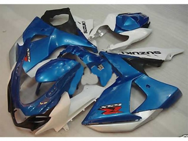 Azul Blanco Plástico Moto Suzuki GSXR 1000 K9 2009-2016 Azul Blanco Plástico Moto Suzuki GSXR 1000 K9 2009-2016