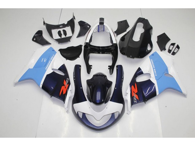 Azul Blanco Plástico Moto Suzuki TL1000R 1998-2003 Azul Blanco Plástico Moto Suzuki TL1000R 1998-2003