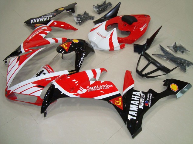 Azul Blanco Rojo Negro Carenado Moto Yamaha R1 2004-2006 Azul Blanco Rojo Negro Carenado Moto Yamaha R1 2004-2006