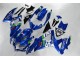 Azul Blanco Verde Carenado Moto Suzuki GSXR 600 / 750 K8 2008-2010 Azul Blanco Verde Carenado Moto Suzuki GSXR 600 / 750 K8 2008-2010