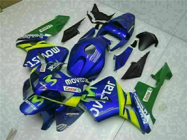 Azul Carenado Moto Honda CBR 600 RR 2005-2006 Azul Carenado Moto Honda CBR 600 RR 2005-2006