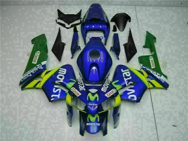 Azul Carenado Moto Honda CBR 600 RR 2005-2006 Azul Carenado Moto Honda CBR 600 RR 2005-2006