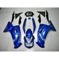 Azul Carenado Moto Kawasaki EX650 2006-2008