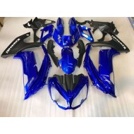 Azul Carenado Moto Kawasaki EX650 2012-2016