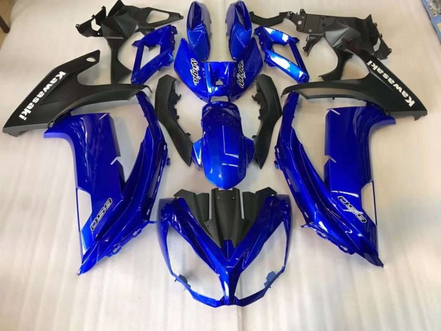 Azul Carenado Moto Kawasaki EX650 2012-2016 Azul Carenado Moto Kawasaki EX650 2012-2016