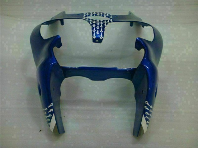Azul Carenado Moto Kawasaki ZX6R 2000-2002 Azul Carenado Moto Kawasaki ZX6R 2000-2002