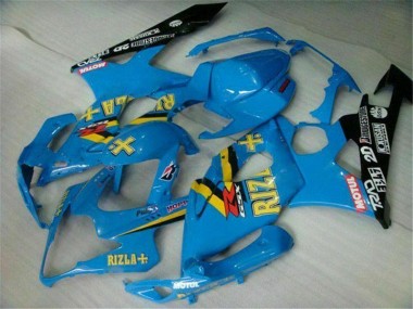 Azul Carenado Moto Suzuki GSXR 1000 K5 2005-2006