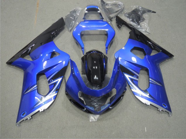 Azul Carenado Moto Suzuki GSXR 600 K1 K2 K3 2001-2003 Azul Carenado Moto Suzuki GSXR 600 K1 K2 K3 2001-2003