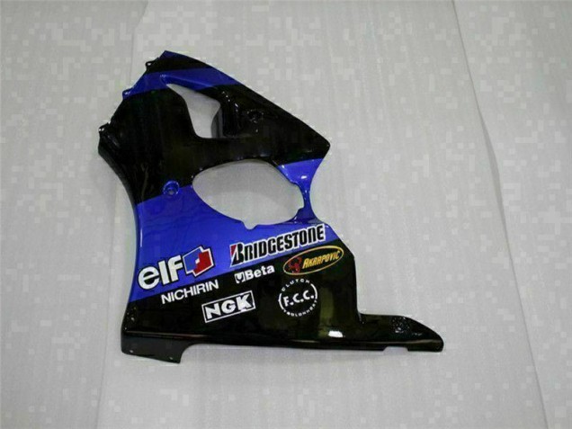 Azul Carenados Moto Kawasaki ZX6R 2000-2002 Azul Carenados Moto Kawasaki ZX6R 2000-2002