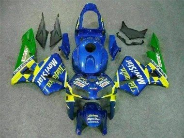 Azul Carrocería Motocicletas Honda CBR 600 RR 2005-2006