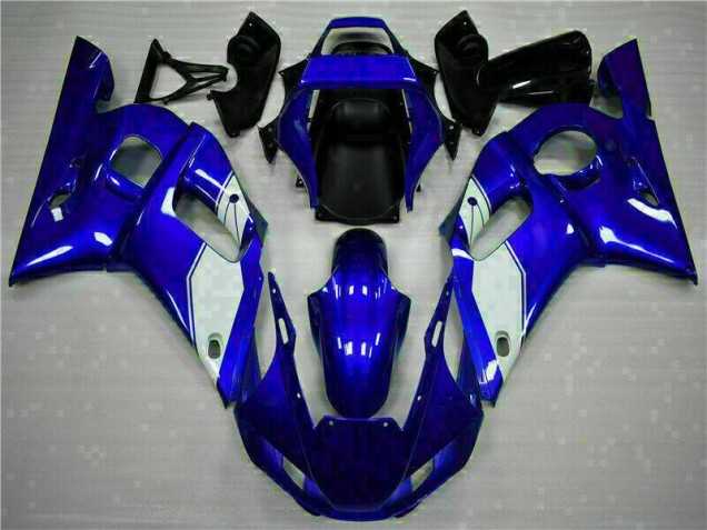 Azul Kit ABS Carenado Motocicleta Yamaha R6 1998-2002 Azul Kit ABS Carenado Motocicleta Yamaha R6 1998-2002