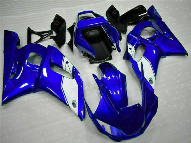 Azul Kit ABS Carenado Motocicleta Yamaha R6 1998-2002 Azul Kit ABS Carenado Motocicleta Yamaha R6 1998-2002