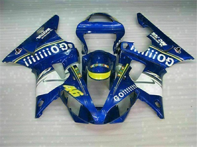 Azul Kit Carenado Inyección Yamaha R1 2000-2001 Azul Kit Carenado Inyección Yamaha R1 2000-2001