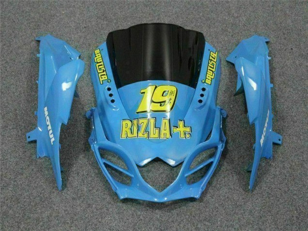 Azul Kit Completo Carenado Moto Suzuki GSXR 1000 K9 2009-2016 Azul Kit Completo Carenado Moto Suzuki GSXR 1000 K9 2009-2016