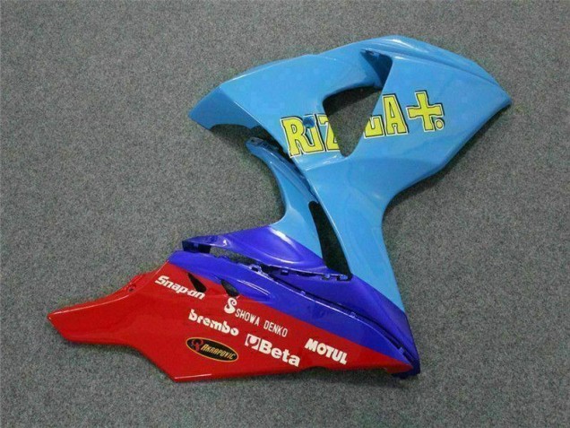 Azul Kit Completo Carenado Moto Suzuki GSXR 1000 K9 2009-2016 Azul Kit Completo Carenado Moto Suzuki GSXR 1000 K9 2009-2016