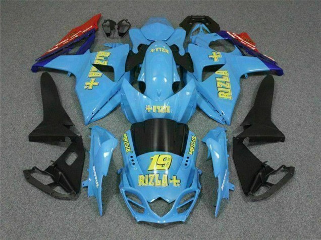 Azul Kit Completo Carenado Moto Suzuki GSXR 1000 K9 2009-2016 Azul Kit Completo Carenado Moto Suzuki GSXR 1000 K9 2009-2016