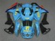 Azul Kit Completo Carenado Moto Suzuki GSXR 1000 K9 2009-2016 Azul Kit Completo Carenado Moto Suzuki GSXR 1000 K9 2009-2016