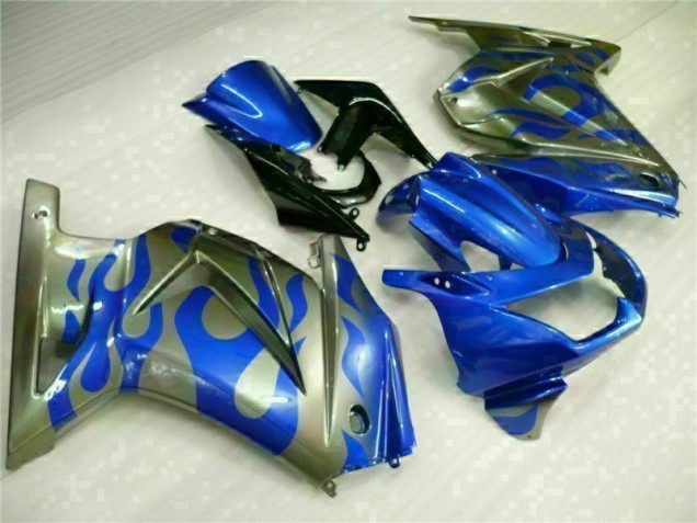 Azul Kits Carenado Moto Kawasaki EX250 2008-2012