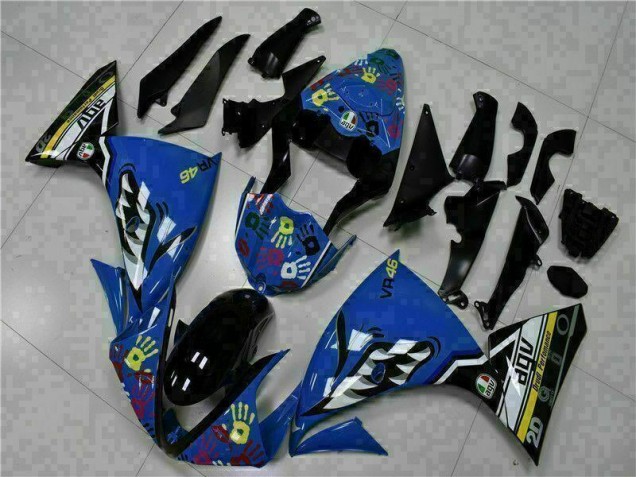 Azul Kits Carenado Moto Yamaha R1 2009-2011 Azul Kits Carenado Moto Yamaha R1 2009-2011
