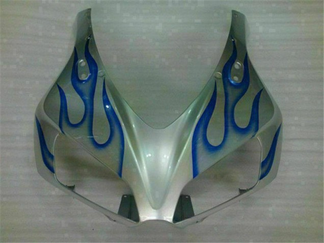 Azul Llama Plata Carenado Moto Honda CBR 1000 RR 2006-2007 Azul Llama Plata Carenado Moto Honda CBR 1000 RR 2006-2007