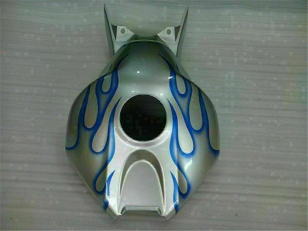 Azul Llama Plata Carenado Moto Honda CBR 1000 RR 2006-2007 Azul Llama Plata Carenado Moto Honda CBR 1000 RR 2006-2007
