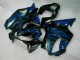 Azul Llamas Carenado Moto Honda CBR 600 F4i 2001-2003 Azul Llamas Carenado Moto Honda CBR 600 F4i 2001-2003