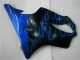 Azul Llamas Carenado Moto Honda CBR 600 F4i 2001-2003 Azul Llamas Carenado Moto Honda CBR 600 F4i 2001-2003