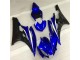 Azul Negro ABS Carenado Motocicleta Yamaha R6 2006-2007