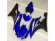 Azul Negro ABS Carenado Motocicleta Yamaha R6 2006-2007