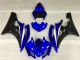 Azul Negro ABS Carenado Motocicleta Yamaha R6 2006-2007