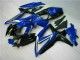 Azul Negro ABS Kits Carenado Moto Suzuki GSXR 600 / 750 K8 2008-2010 Azul Negro ABS Kits Carenado Moto Suzuki GSXR 600 / 750 K8 2008-2010