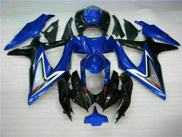 Azul Negro ABS Kits Carenado Moto Suzuki GSXR 600 / 750 K8 2008-2010 Azul Negro ABS Kits Carenado Moto Suzuki GSXR 600 / 750 K8 2008-2010