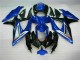Azul Negro ABS Kits Carenado Moto Suzuki GSXR 600 / 750 K8 2008-2010 Azul Negro ABS Kits Carenado Moto Suzuki GSXR 600 / 750 K8 2008-2010