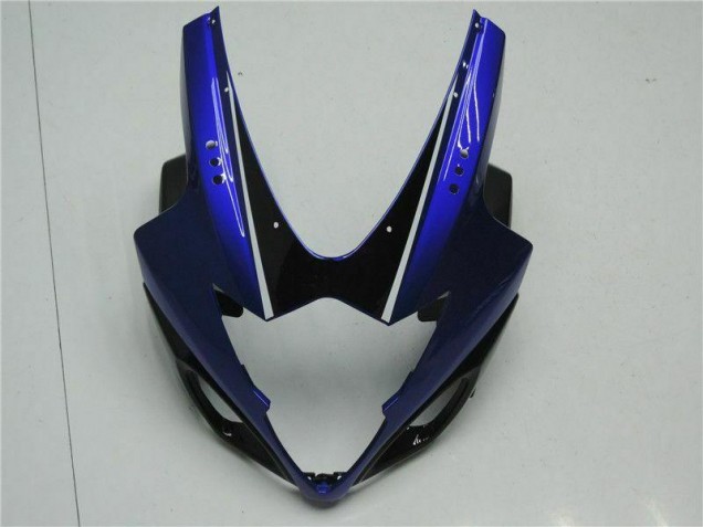 Azul Negro ABS Moto Plástica Suzuki GSXR 1000 K5 2005-2006 Azul Negro ABS Moto Plástica Suzuki GSXR 1000 K5 2005-2006