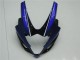 Azul Negro ABS Moto Plástica Suzuki GSXR 1000 K5 2005-2006 Azul Negro ABS Moto Plástica Suzuki GSXR 1000 K5 2005-2006