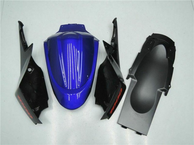 Azul Negro ABS Moto Plástica Suzuki GSXR 1000 K5 2005-2006 Azul Negro ABS Moto Plástica Suzuki GSXR 1000 K5 2005-2006