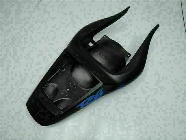 Azul Negro ABS Moto Plástica Yamaha R6 1998-2002 Azul Negro ABS Moto Plástica Yamaha R6 1998-2002