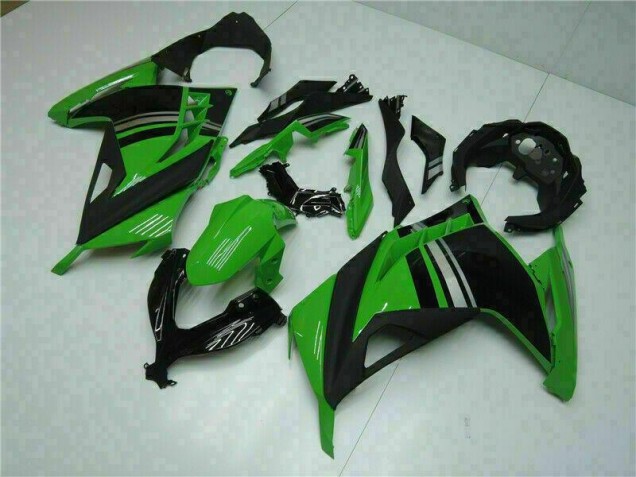 Azul Negro ABS Moto Plástico Kawasaki EX300 2013-2016