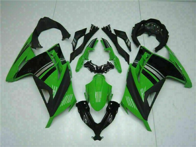 Azul Negro ABS Moto Plástico Kawasaki EX300 2013-2016