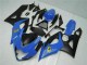 Azul Negro ABS Moto Plástico Suzuki GSXR 1000 K5 2005-2006 Azul Negro ABS Moto Plástico Suzuki GSXR 1000 K5 2005-2006