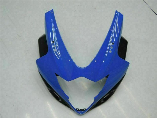 Azul Negro ABS Moto Plástico Suzuki GSXR 1000 K5 2005-2006 Azul Negro ABS Moto Plástico Suzuki GSXR 1000 K5 2005-2006