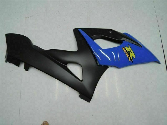 Azul Negro ABS Moto Plástico Suzuki GSXR 1000 K5 2005-2006 Azul Negro ABS Moto Plástico Suzuki GSXR 1000 K5 2005-2006