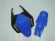 Azul Negro ABS Moto Plástico Suzuki GSXR 1000 K5 2005-2006 Azul Negro ABS Moto Plástico Suzuki GSXR 1000 K5 2005-2006