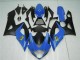 Azul Negro ABS Moto Plástico Suzuki GSXR 1000 K5 2005-2006 Azul Negro ABS Moto Plástico Suzuki GSXR 1000 K5 2005-2006